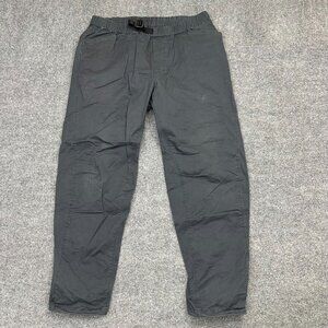 Mountain Hardwear Pants Mens Large Gray Hiking Belted Nylon Dry 30x27